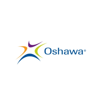 Official Oshawa logo with colorful design